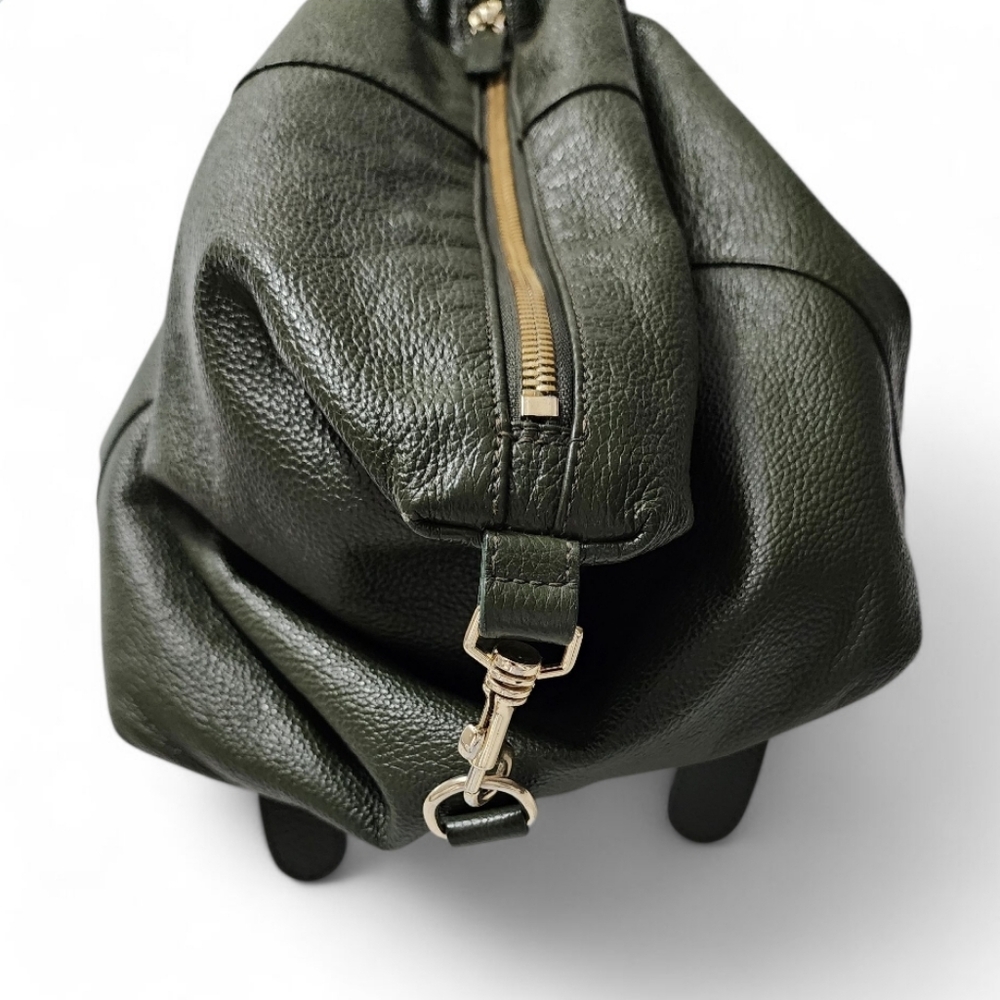 Musette Pebble Leather Back Pack - Picture 5 of 7